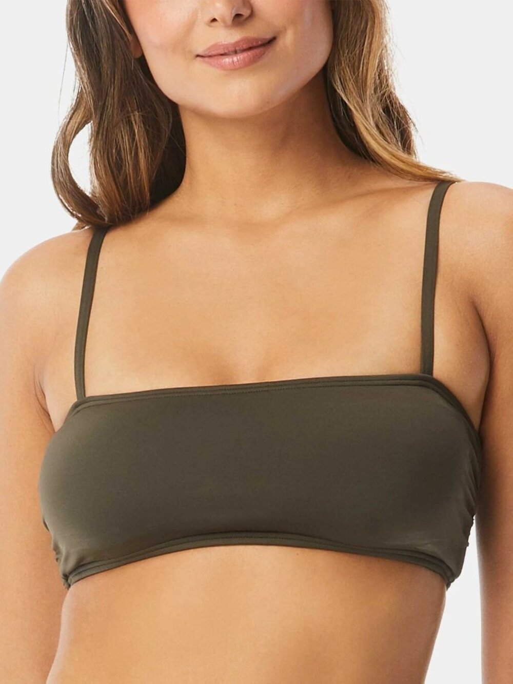 ✨Vince Camuto Women's Square Neck Bikini Top Swimsuit, XS  NWT